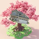 The Cherry Blossom Treehouse (LGBTQ+ SAFE SPACE)