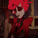 𐔌 ◞◟　Alastor's broadcast booth ! Discord server icon