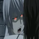 sharp fangs