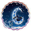 . 🌊 𝜗𝜚     lesbian bakery  .   🌙 Discord server icon