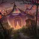 𐔌  𓂃˖ ࣪⊹ HULLABALOO CIRCUS 𐦯 ˚˖𓍢ִ໋🎪˚ 18+ Discord server icon