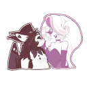 ، 　 ᨀ. 　 🍷 　 𝐭𝗵𝗲 　 𝐦𝗮𝗴𝗶𝗰 　 𝐤𝗮𝘁　﹑　𝐡𝗲𝗹𝗹𝒂𝒗𝙚𝙧𝙨𝙚　𝐫𝗽　⁺ 　 ࣪　ノ Discord server icon