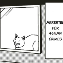 arrested for 4chan crimes Discord server icon