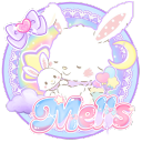 ໒ 🐰 𝒎𝒆𝒍𝒍'𝒔𓂃⋆˙⟡ . ┊ ∿roblox ›　social ›　giveaways ‹𝟯 Discord server icon