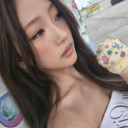 ✿　⸝　🍦⁺　⿻　(♡ ˘͈ᵕ˘͈ )　yunha. Discord server icon