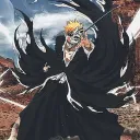 Flame of dark sky