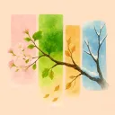 ❀ 𖤓 the four seasons ༄ ❆