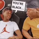YOU'RE BLACK💔💔💔