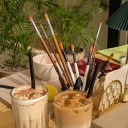 cozy colors café 𓂃 ࣪˖☕✎ Discord server icon