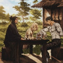 𒉭 𝐇𝐀𝐖𝐊𝐒 𝐊𝐈𝐍𝐆𝐃𝐎𝐌 𒉭 Discord server icon