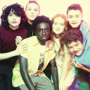 ₊  ◞　　˙　ᴰᵒʷⁿˢⁱᵈᵉ—ᵘᵖ ˳　　⁺ Discord server icon