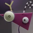 Glitch X Vivziepop's icon