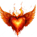 FlameHeart Art ❤🔥 Discord server icon