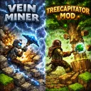 IDK some vein mining mod i made or something