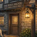 the cozy tavern