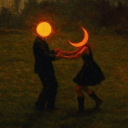 `` ☀ `` The SUN And The MOON `` 🌙 `` Discord server icon
