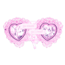 ˚𓏼ֺּׅ𓏲𝄢̣̣̥𓈒ִ݁   /𝓉᥆⑅g𝒶ᨶhꪖƙ𝑜　𓏼۠+ “ ᵃᵐ   ᶦ   ᶜᵘᵗᵉ ? ”   ˚̣̣̣  ◞ wip Discord server icon