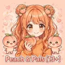 ˚₊· ͟͟͞➳ 🌸 𝘗𝘦𝘢𝘤𝘩 & 𝘗𝘢𝘭𝘴  〔13+〕 discord icon