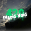 𝓟𝓵𝓪𝓬𝓲𝓭 𝓥𝓸𝓲𝓭┃4̷2̷0̷ Discord server icon