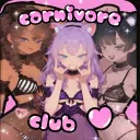 ≫  𝙘𝙖𝙧𝙣𝙞𝙫𝙤𝙧𝙚 𝙘𝙡𝙪𝙗  ♡ discord icon