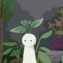 among the trees