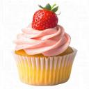 strawberry cupcake