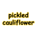 pickled cauliflower