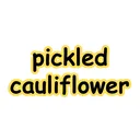 pickled cauliflower