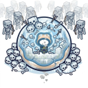 [10M per invite] Donut SMP Skellys Home Discord server icon