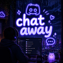 Chat Away | Social・Chill・Nitro Discord server icon