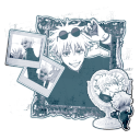 🤍　⊹　  / 𝑖nfinite 𝚟o𝒾d   ꒰　d̲ʝ2ɭ Discord server icon