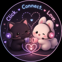 Click. Connect. Love. Discord server icon