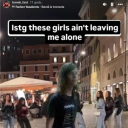 Gang of men with large penis
