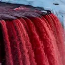 Blood Falls In The River