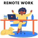 Work from home Discord server icon