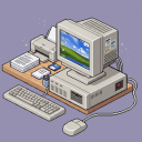 Computer Science / Technology Hub Server Icon