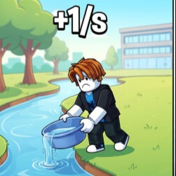 Discovery icon for Official 1+ Drain Water Per Click Community | Roblox Discord server