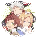 ⧼⧼⁺　bad touch trio ◞🍻