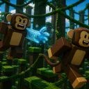 Monkey Freeze Tag