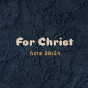 For Christ