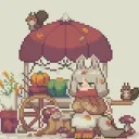 🥐 υ´• ﻌ •`υ ⊹ calie's cottage // emotes . social Discord server icon