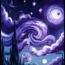 Lunar Sky Moon