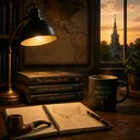 The Lamp on the Desk