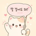 말랑한 사이 - 말 걸어도 돼?