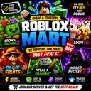 Roblox Mart | GAG2, AM, MM2, SAB, BF