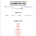 academics.ib (paid tutoring service)