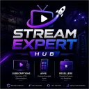 🚀 STREAM EXPERT HUB 📺 Subscriptions • 📱 Apps • 💼 Resellers discord icon