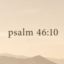 Psalm 46:10