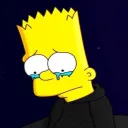 sad bart crying emoji