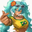 Miku's strip club discord icon